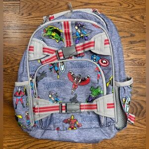Pottery Barn Kids Mackenzie Marvel Avengers Kids Glow-in-the-Dark Backpack 6-7